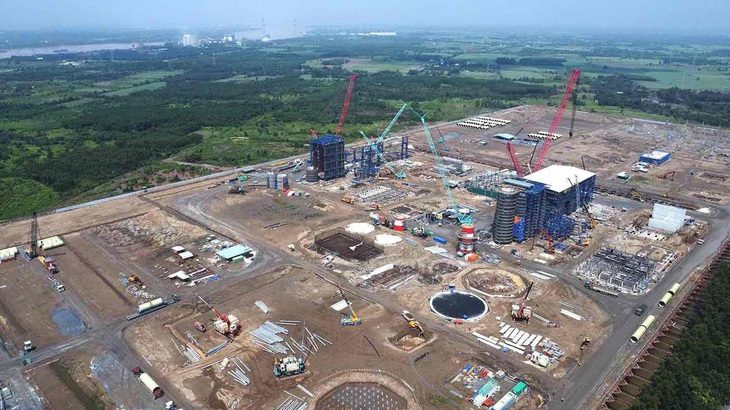 Dự án Nhà máy điện Nhơn Trạch 3 và Nhơn Trạch 4 - Ảnh: N.KH.